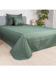   Шалте EmonaMall Казабланка Зелен, За единични легла и дивани, 160х220 см., Капитонирано - Код S17586